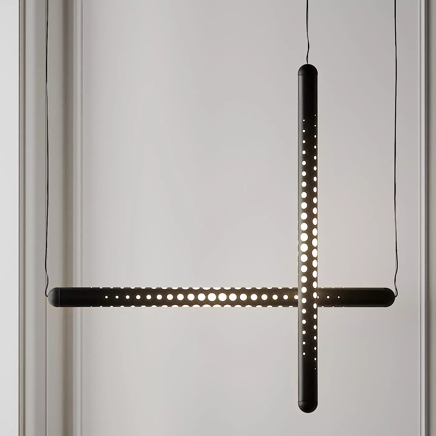 Tom Dixon Tube TD TP01BLKEU Black 3D model_0