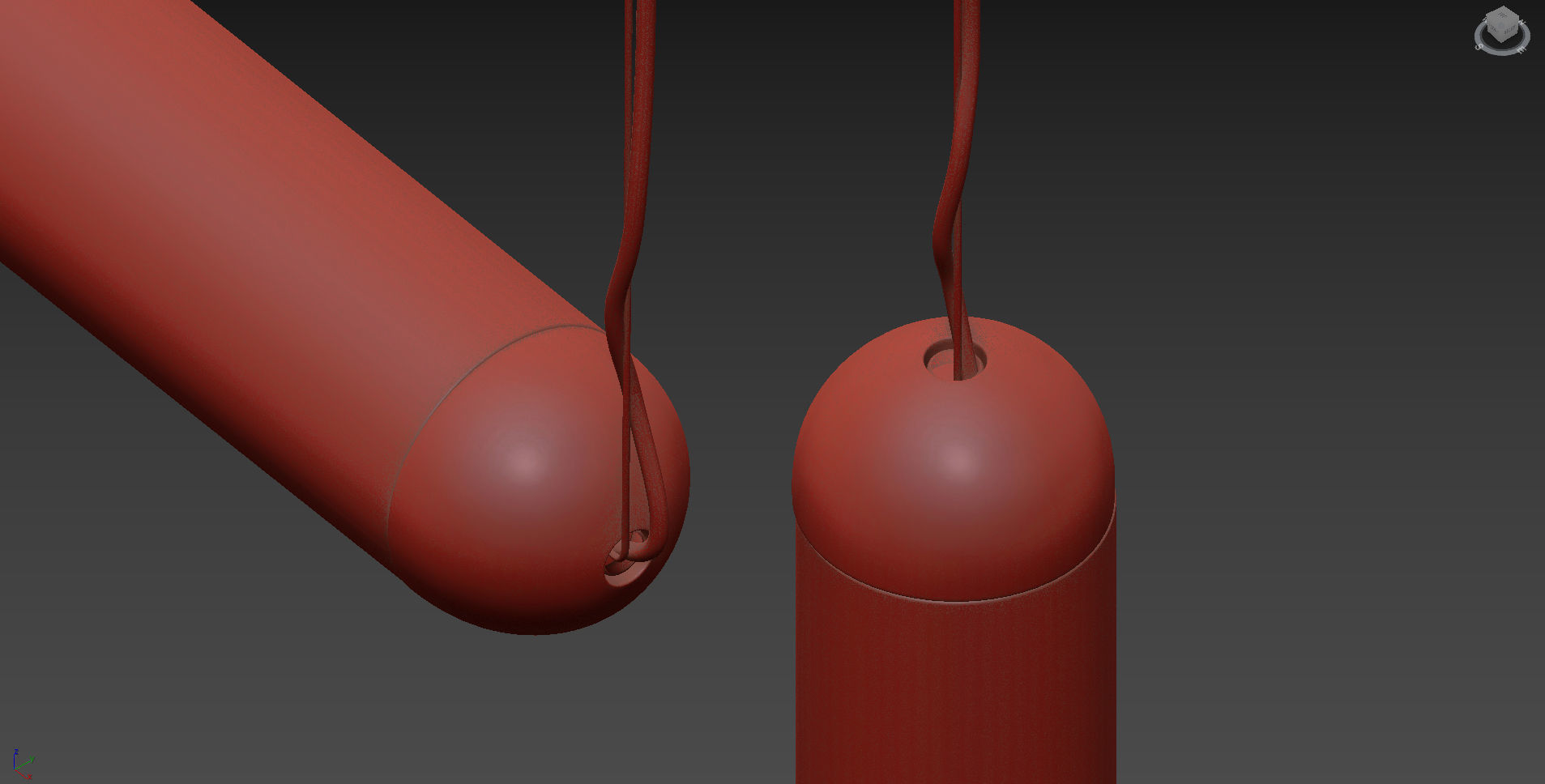 Tom Dixon Tube TD TP01BLKEU Black 3D model_7