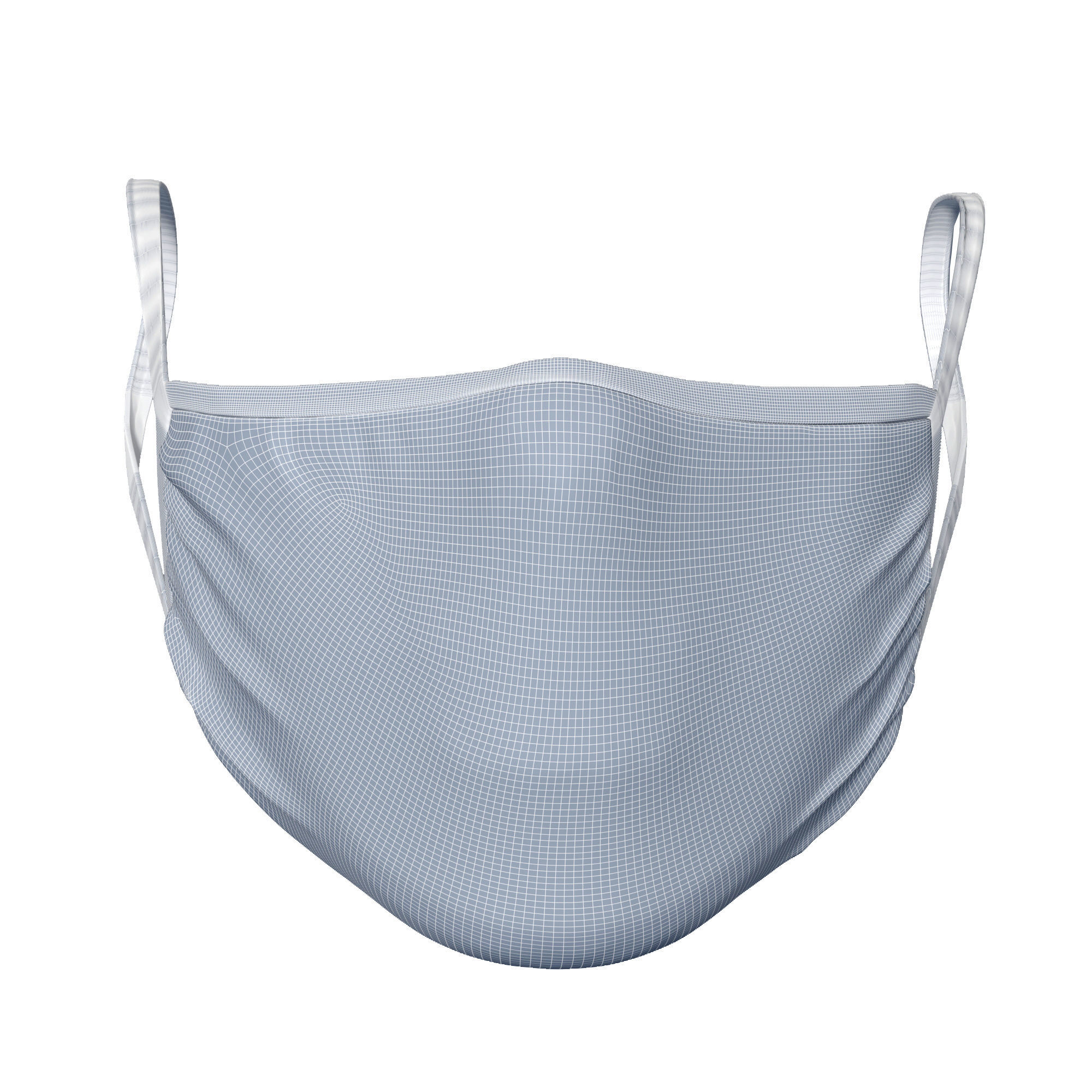 Face mask protection 3D model CGTrader