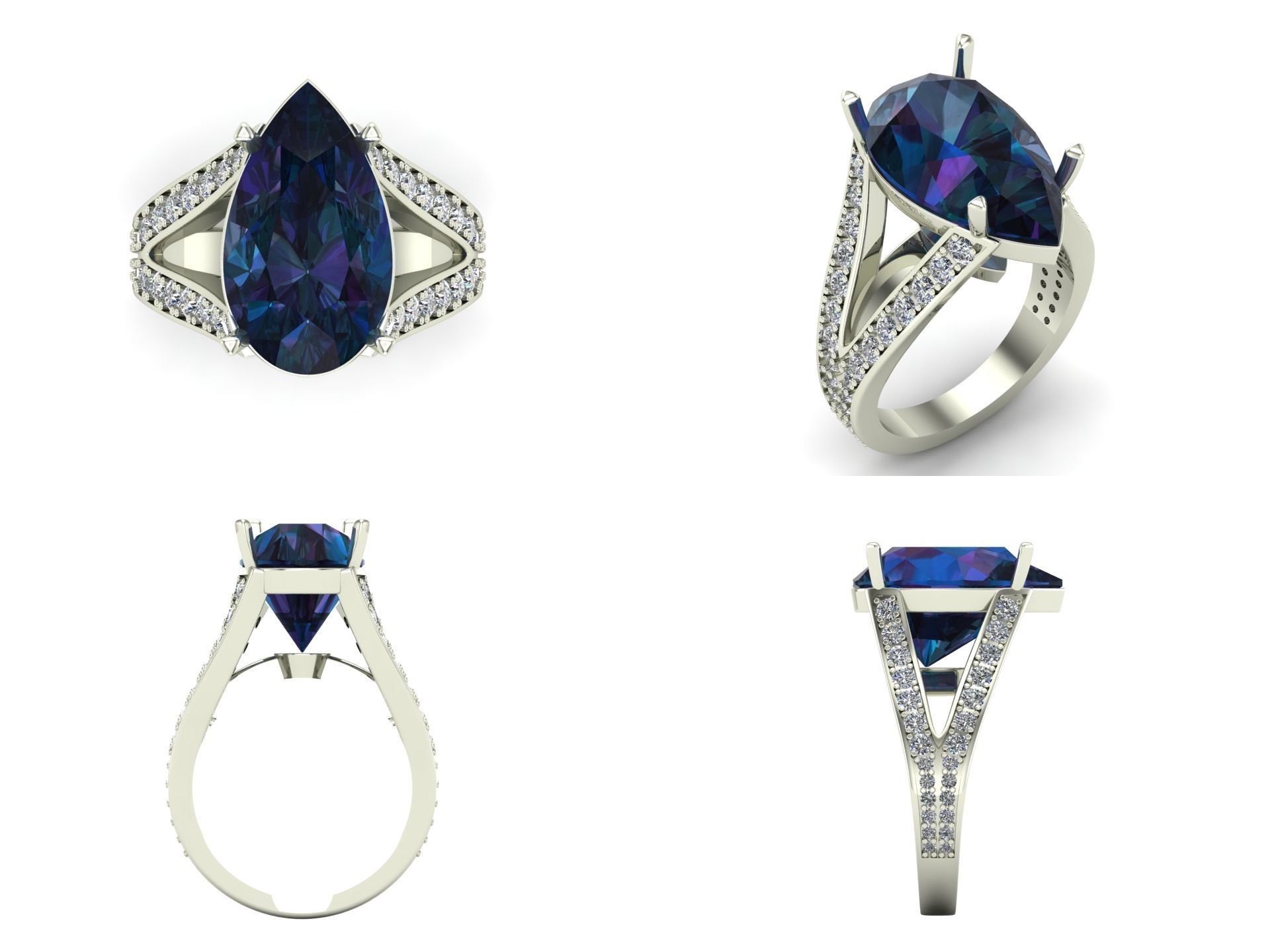 Ring pl8 3D print model_4