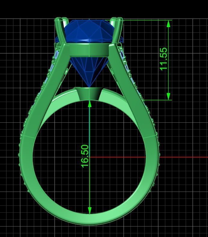 Ring pl8 3D print model_9