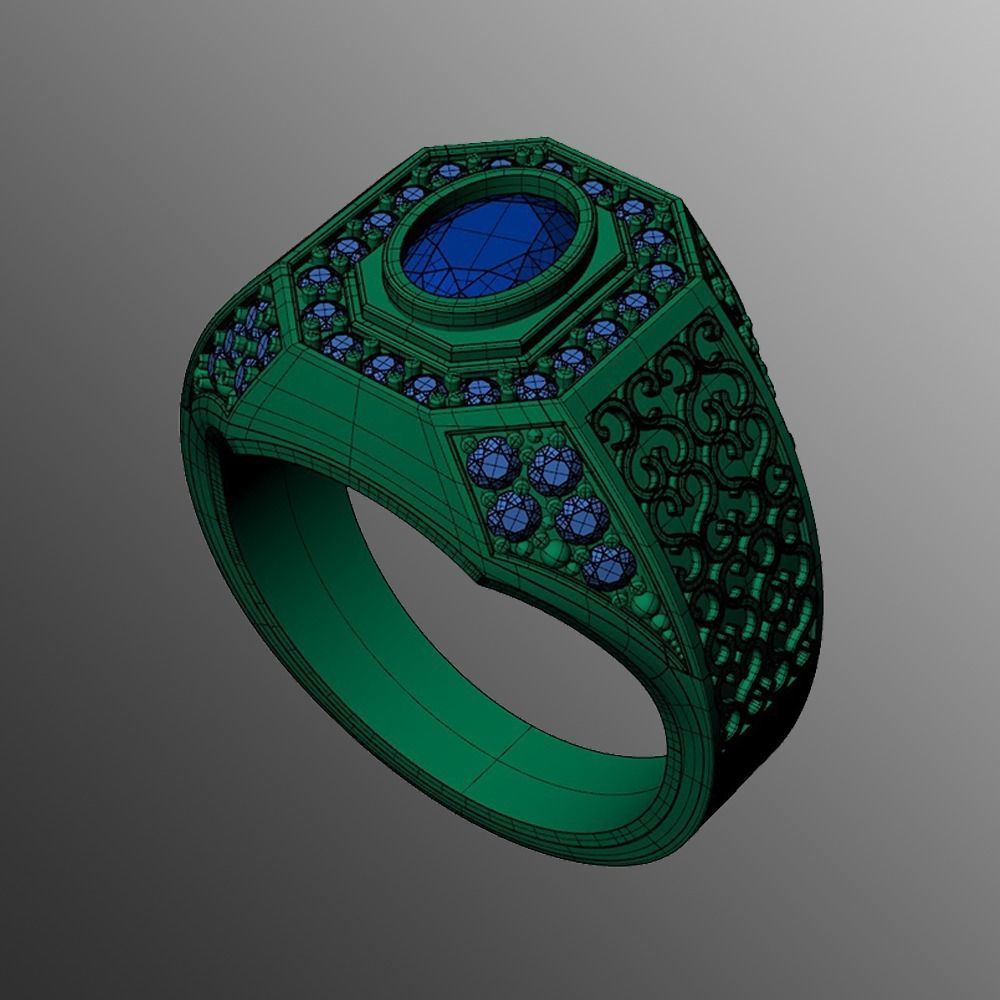 Ring sp8 3D print model_2