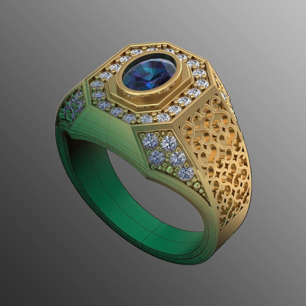 Ring sp8 3D print model_1