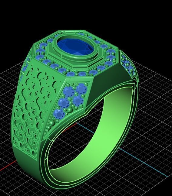 Ring sp8 3D print model_9