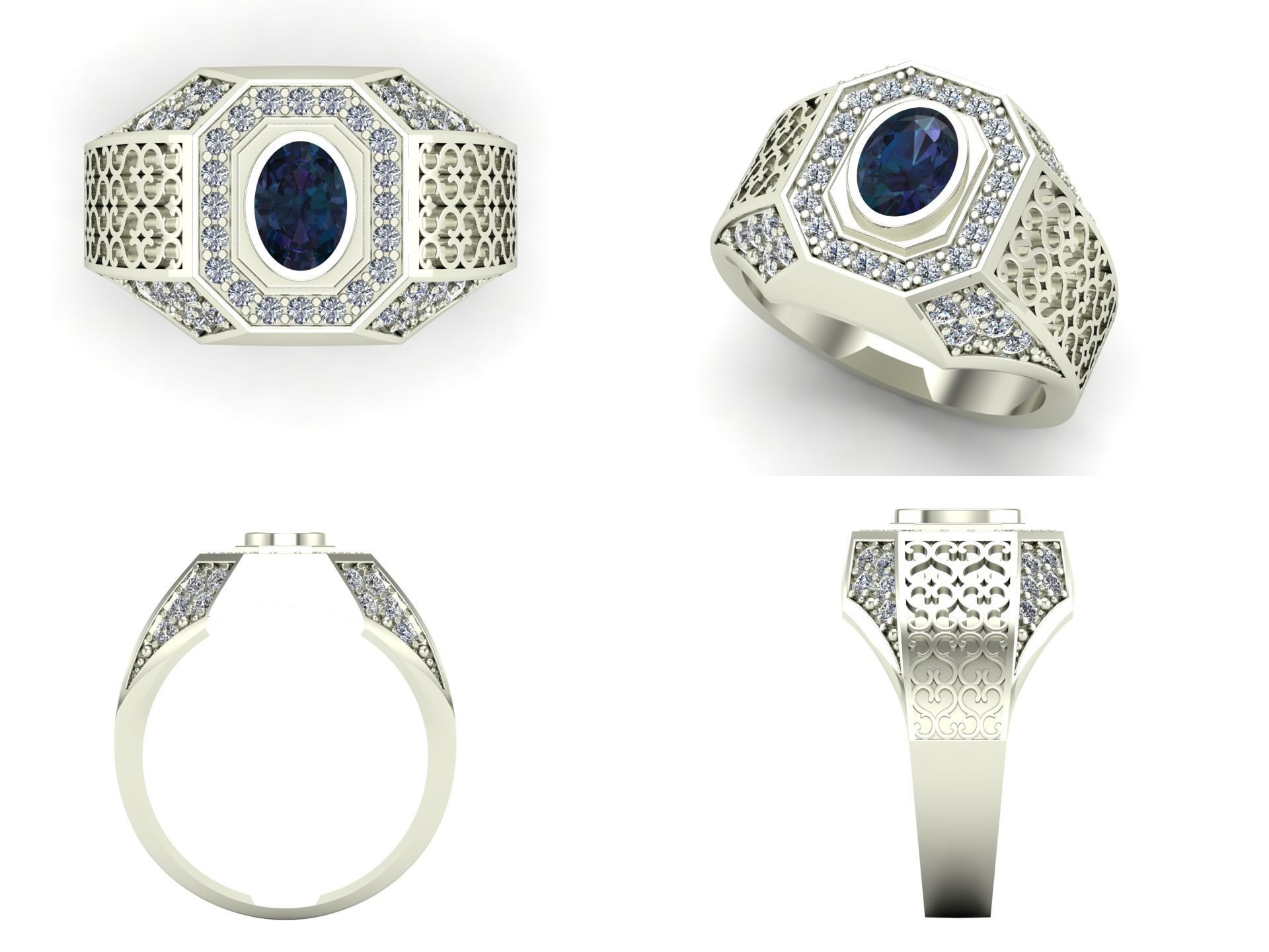 Ring sp8 3D print model_3