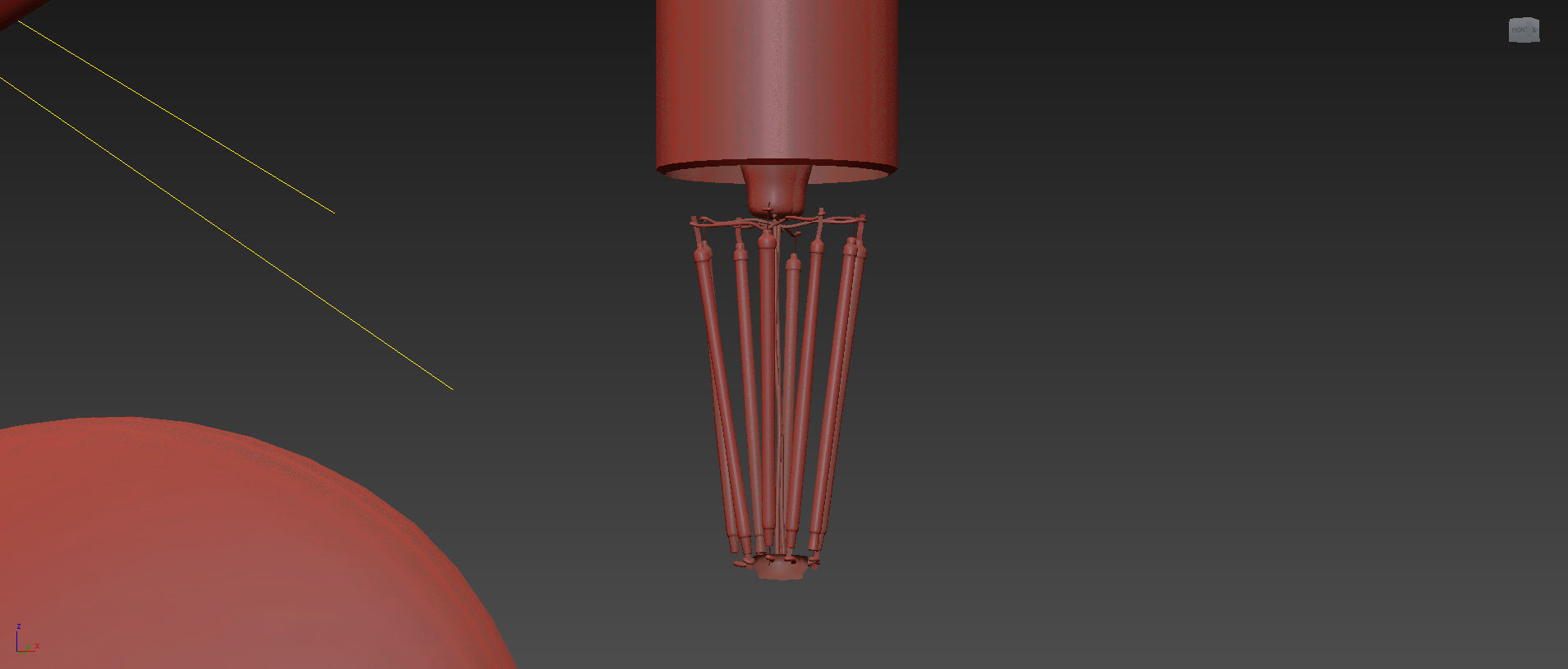 Conor Elegant Wall Sconce by Jainsons Emporio 3D model_4