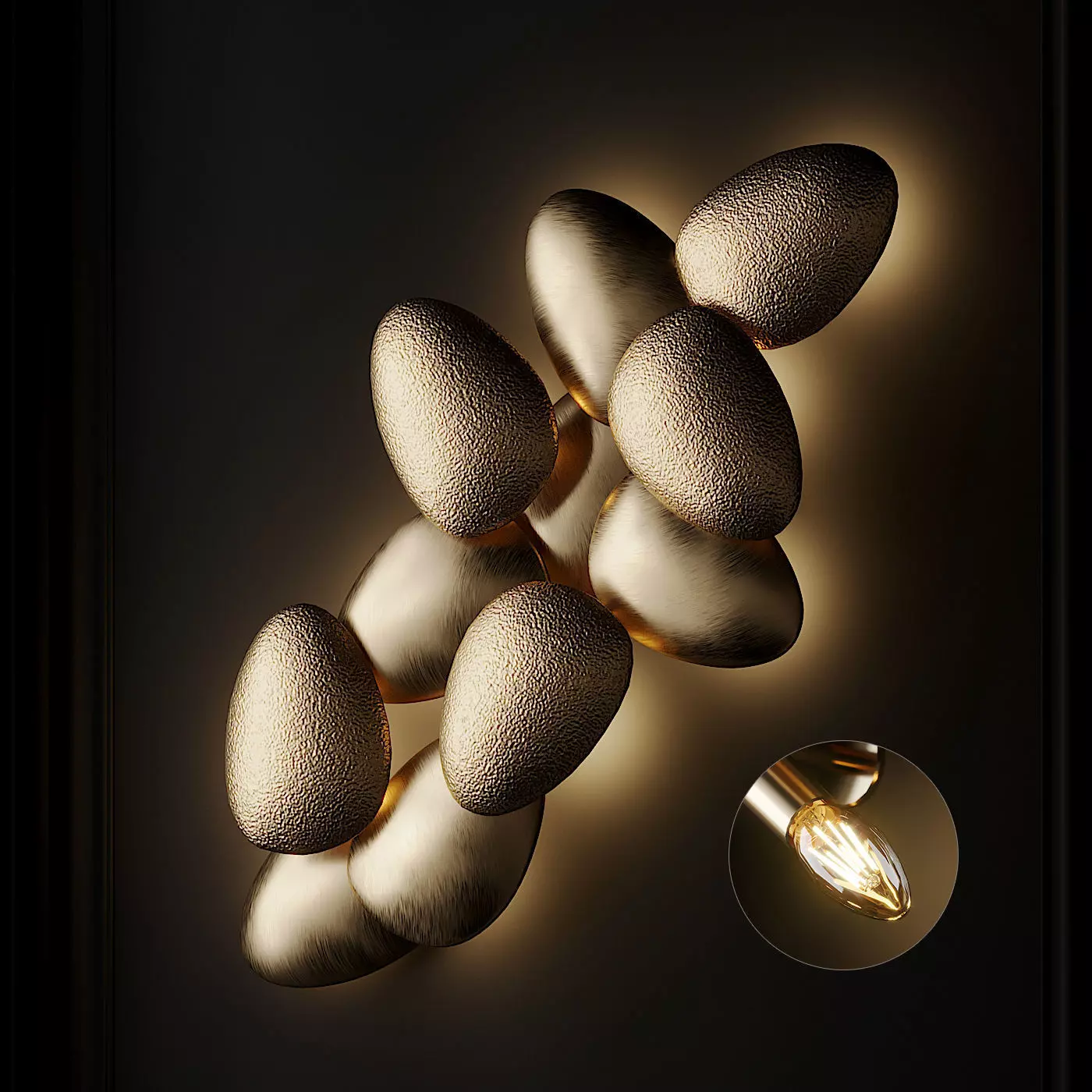 Conor Elegant Wall Sconce by Jainsons Emporio 3D model_0