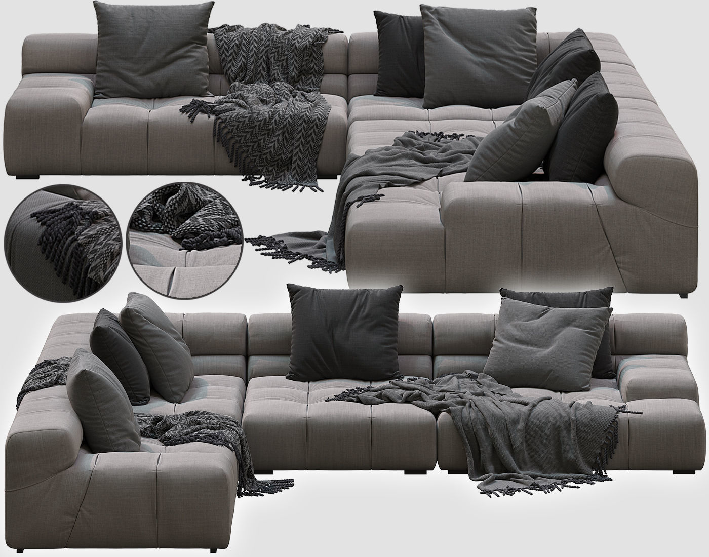 Tufty-Time Sofa 3D model_1