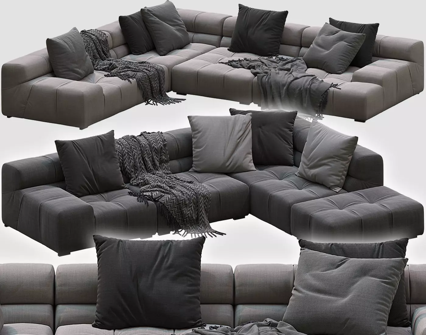 Tufty-Time Sofa 3D model_0