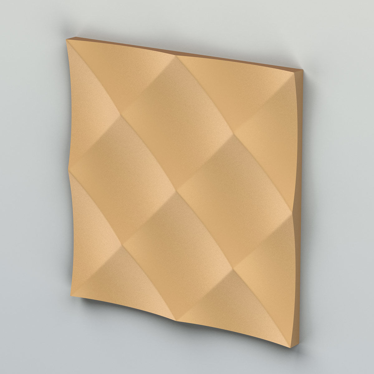 Wall panel 021 3D model_3