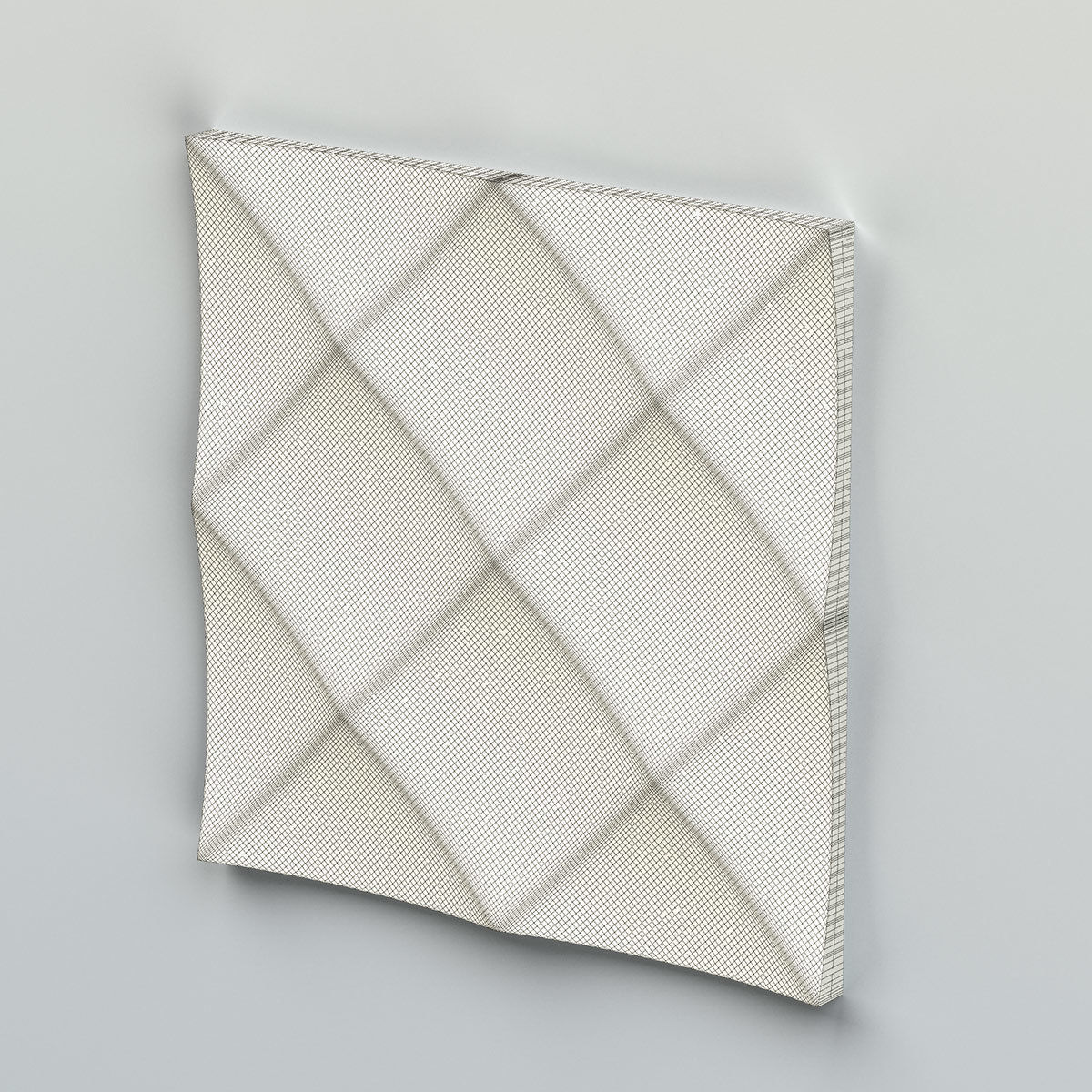 Wall panel 021 3D model_7