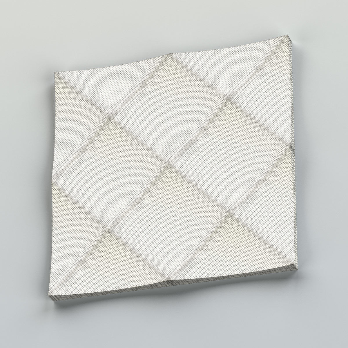 Wall panel 021 3D model_8