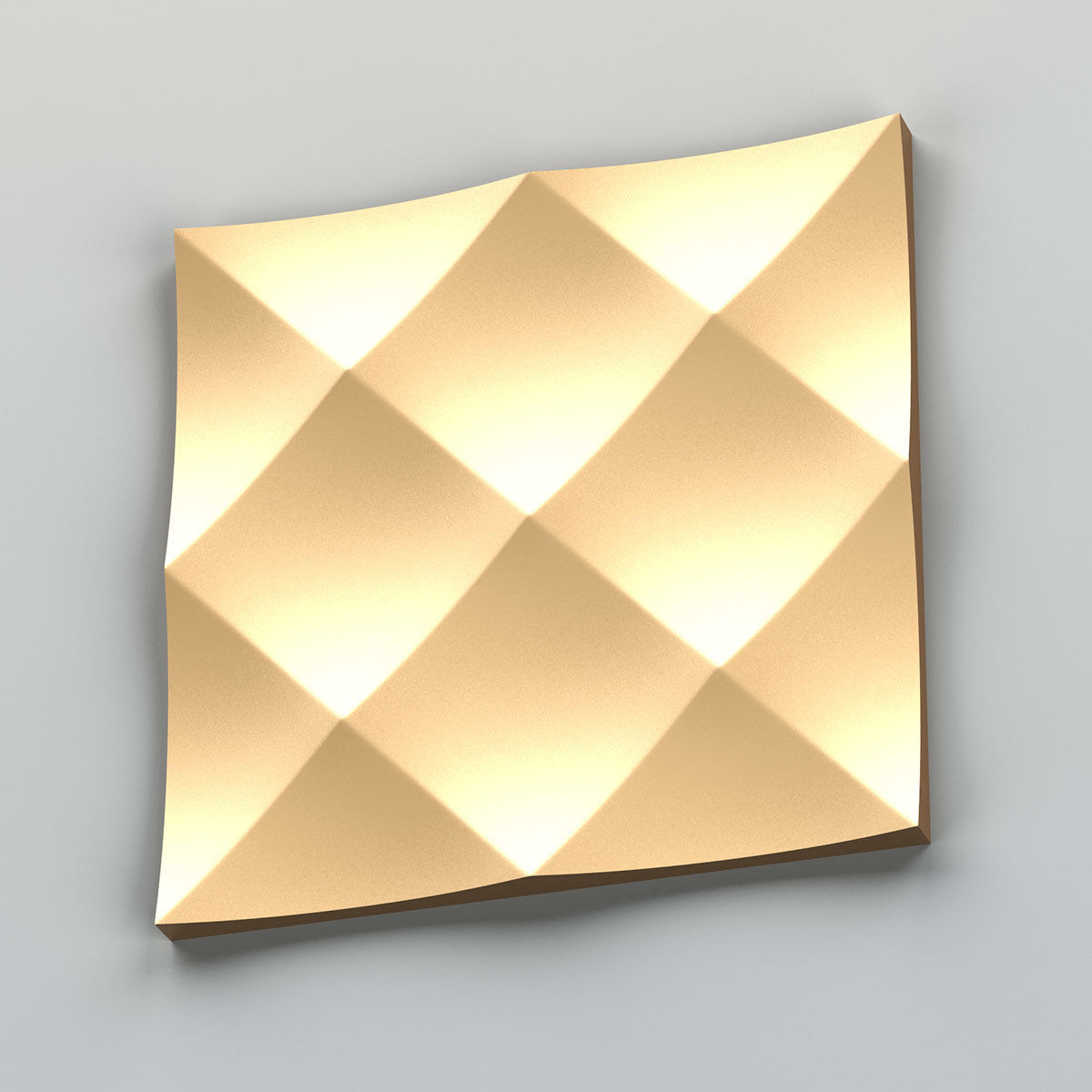 Wall panel 021 3D model_5