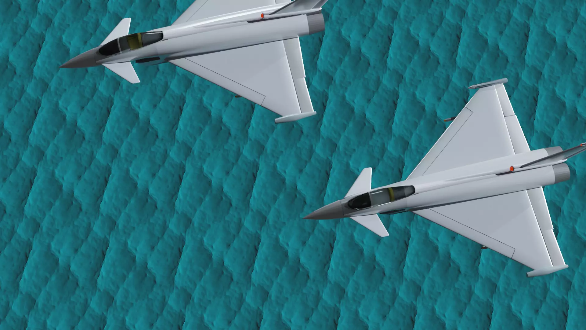 EF2000 EURO FIGHTER FIGHTING Free 3D model