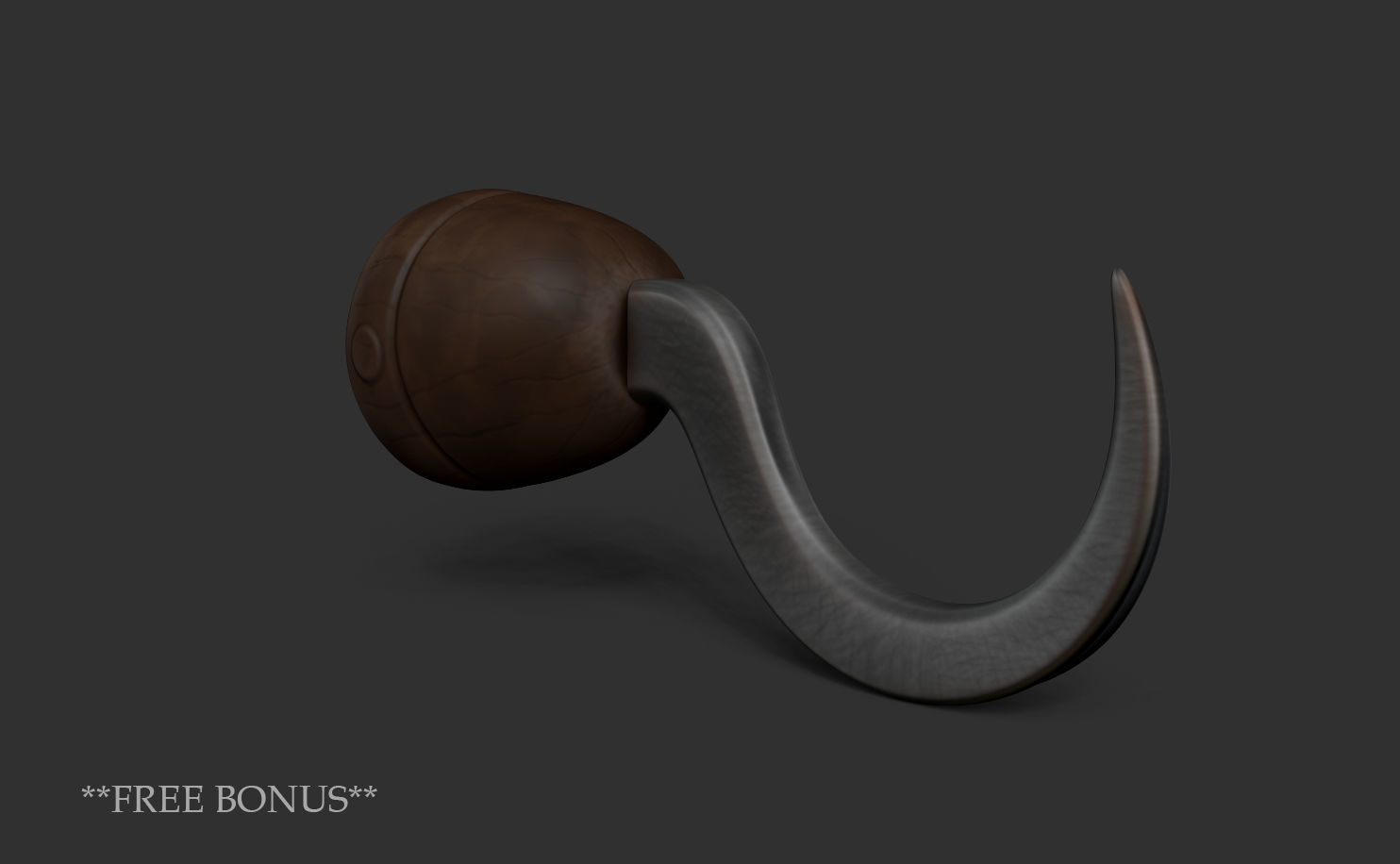 05 Pirate Hat Pack - Asset - With a Bonus  Low-poly 3D model_7