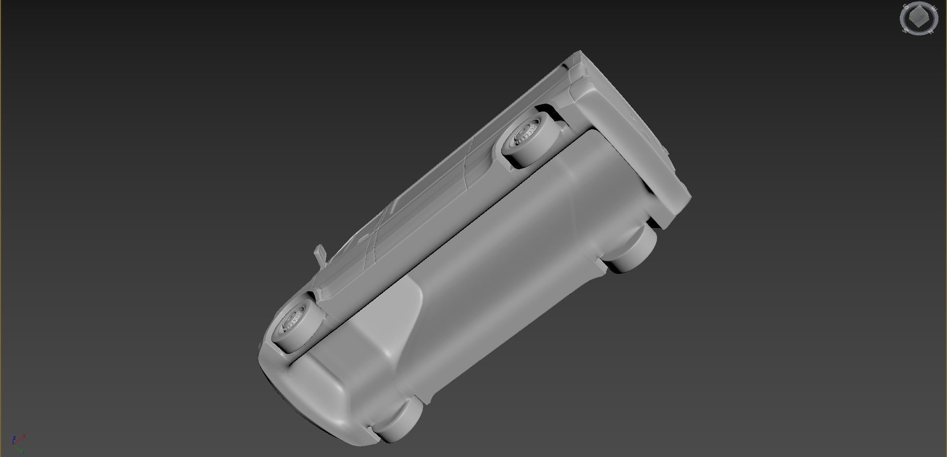 Mercedes-Benz Sprinter 2020 on a small scale 3D print model_2