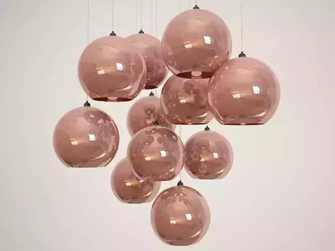 TOM DIXON COPPER SHADE PENDANT LIGHT