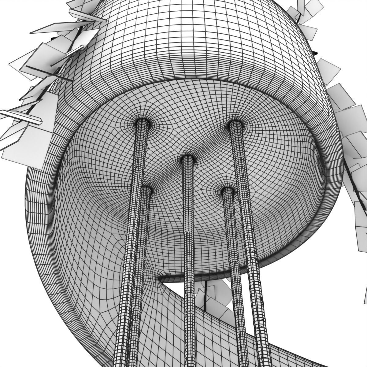 Water Fountain - Spiral 3D model_12