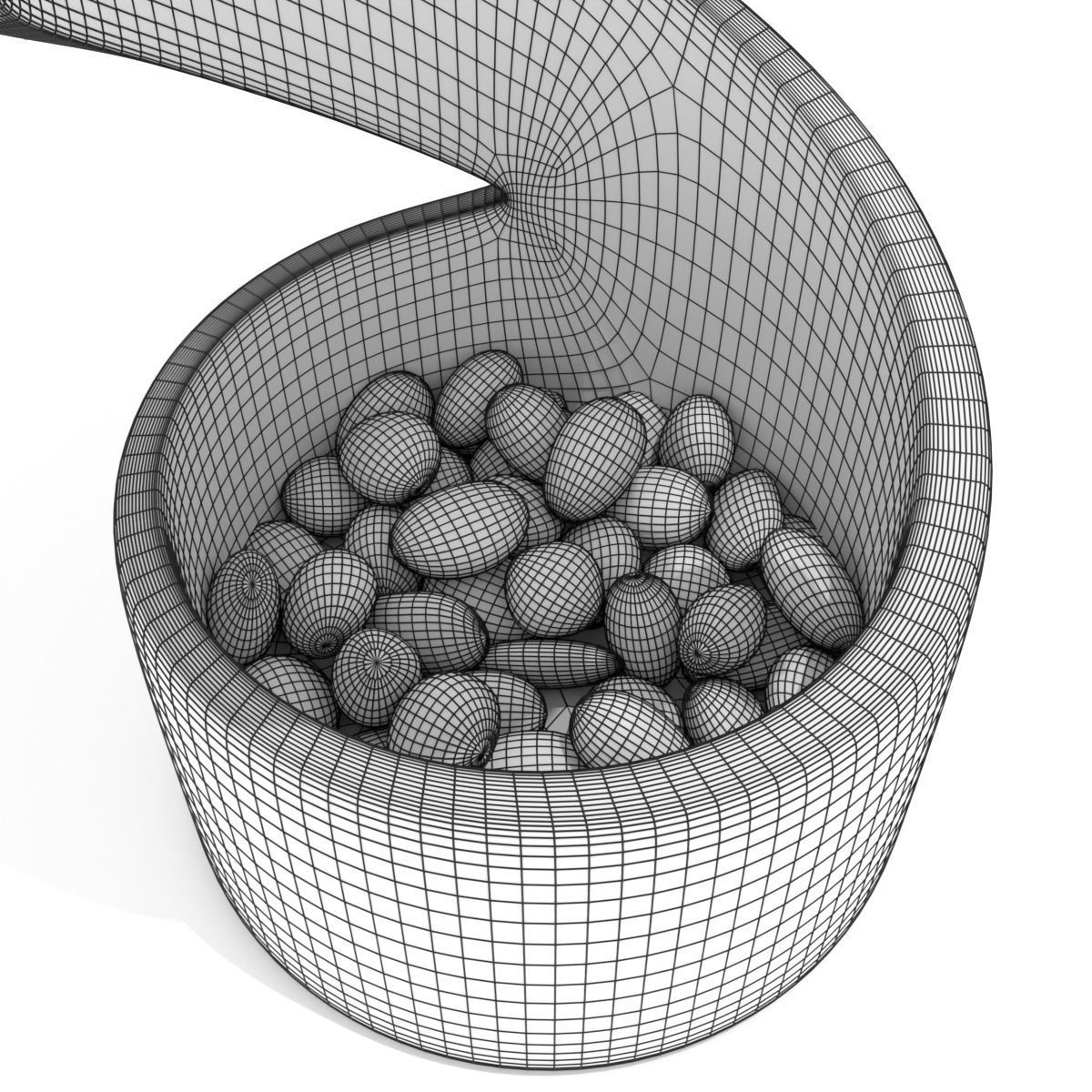 Water Fountain - Spiral 3D model_16