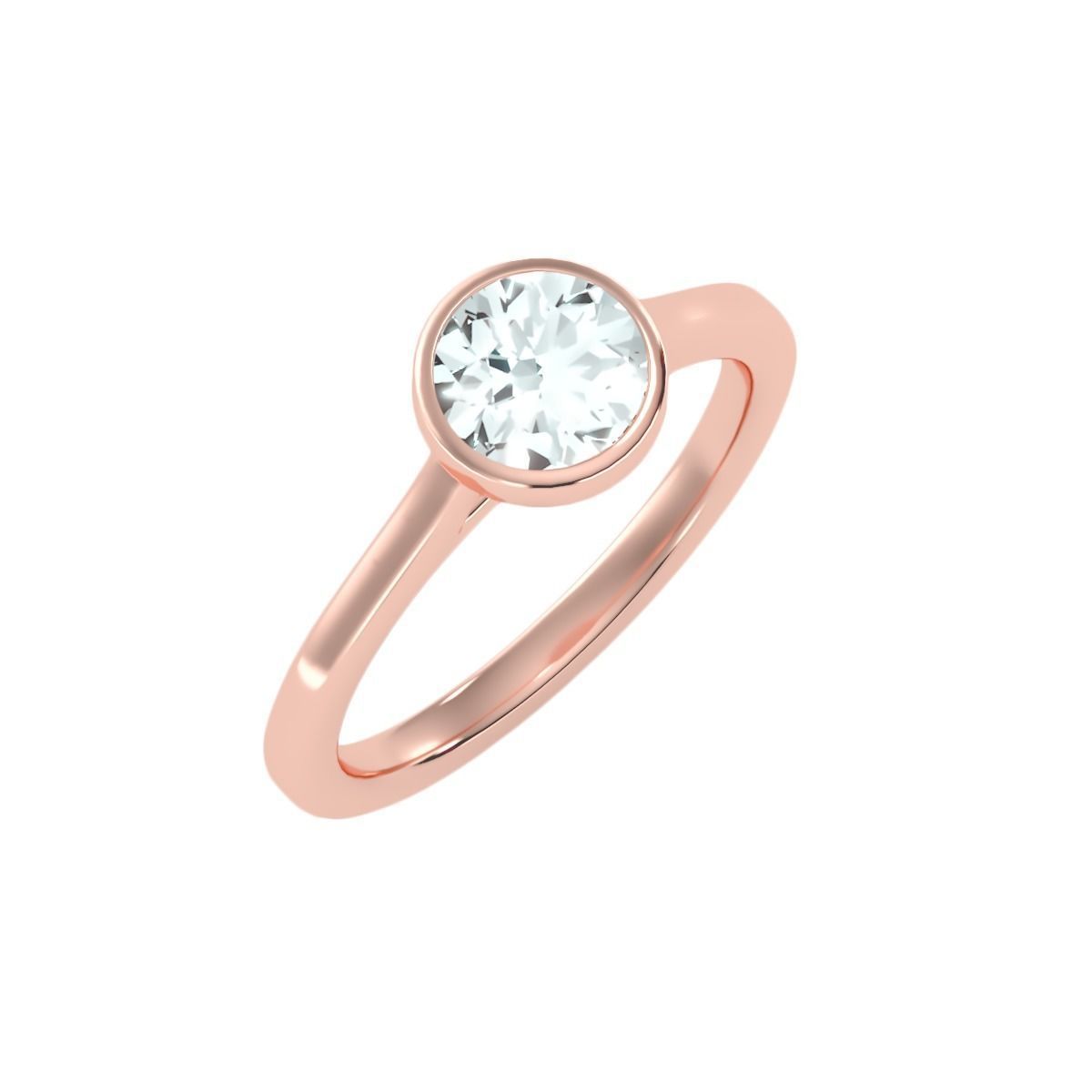 900 Solitaire ring 3dm  stl  24 render per model detail 3D print model_52
