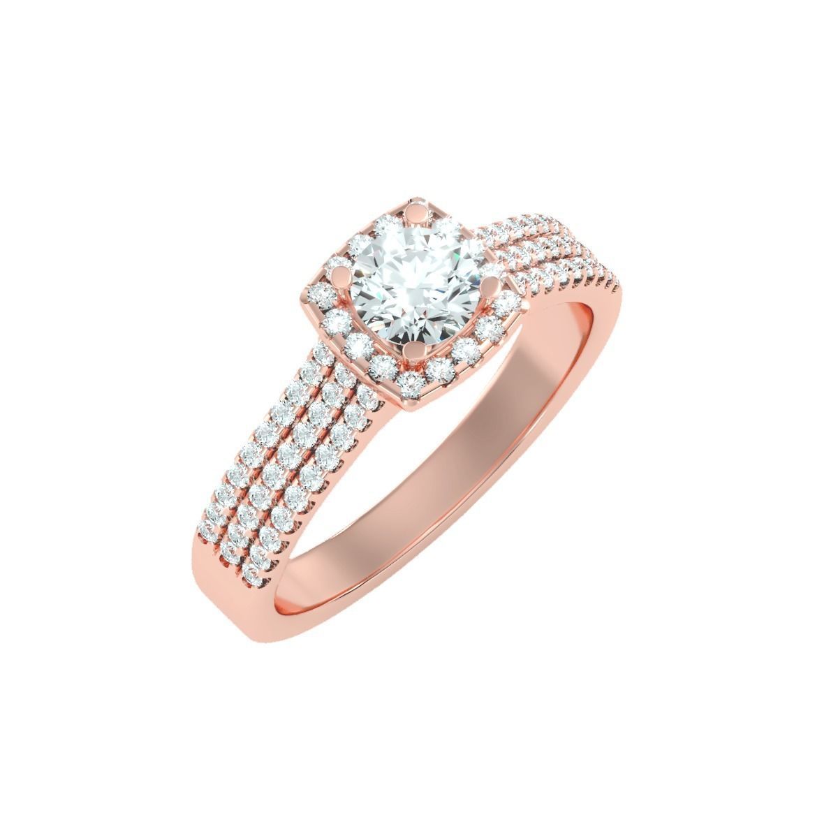 900 Solitaire ring 3dm  stl  24 render per model detail 3D print model_93
