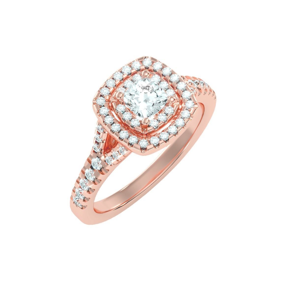 900 Solitaire ring 3dm  stl  24 render per model detail 3D print model_97