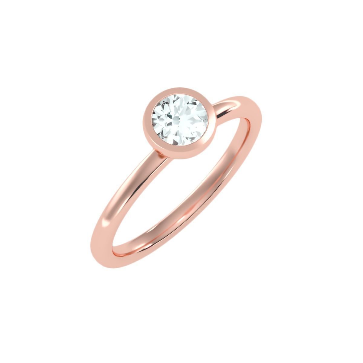 900 Solitaire ring 3dm  stl  24 render per model detail 3D print model_61