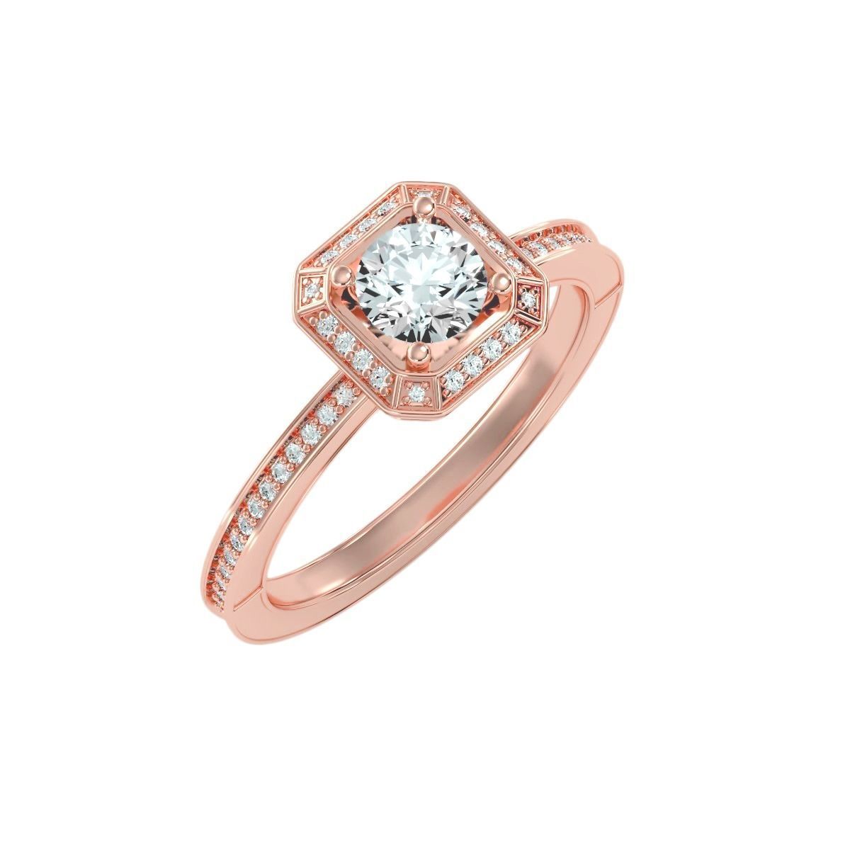 900 Solitaire ring 3dm  stl  24 render per model detail 3D print model_79