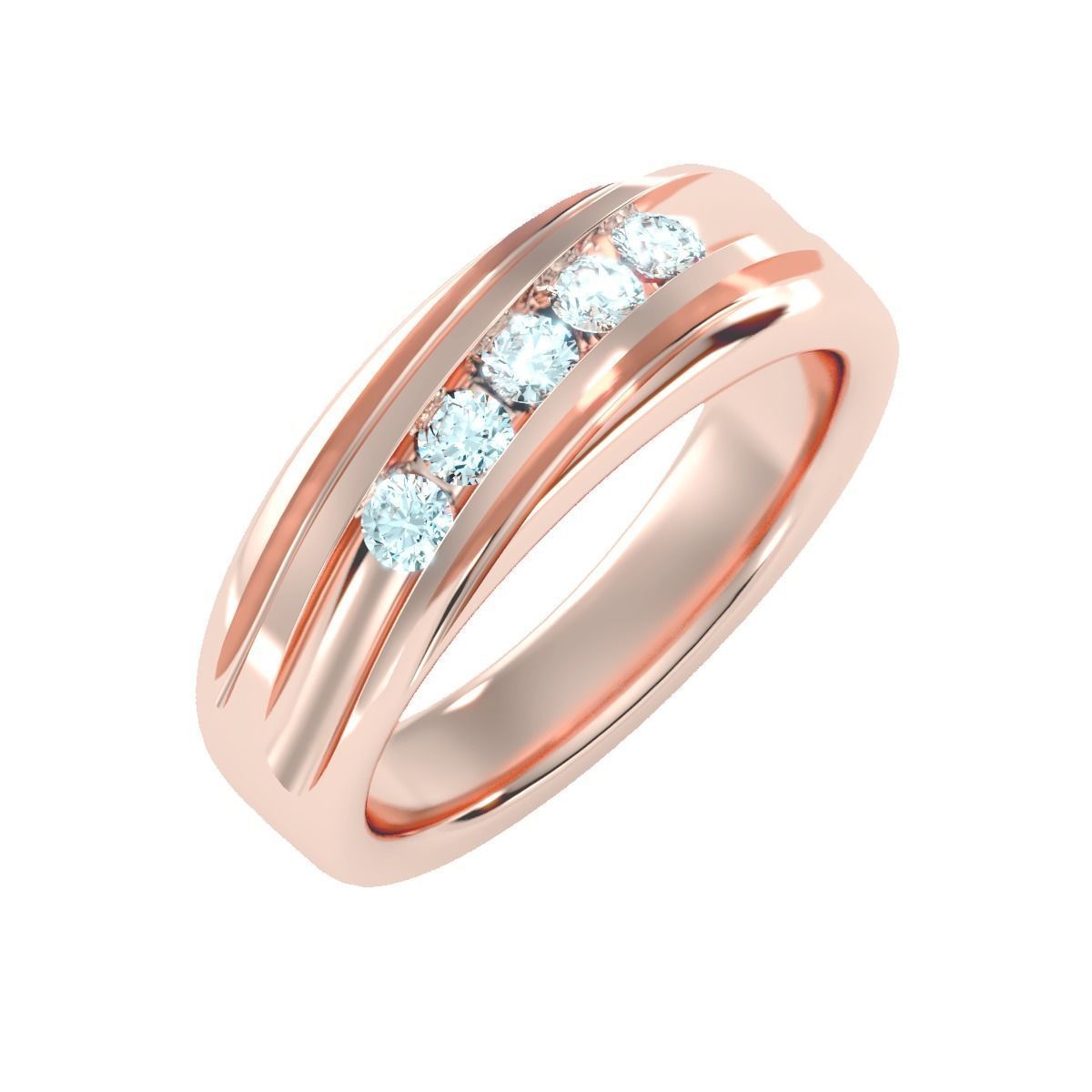900 Solitaire ring 3dm  stl  24 render per model detail 3D print model_99