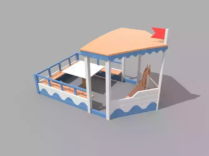 Playground ship
