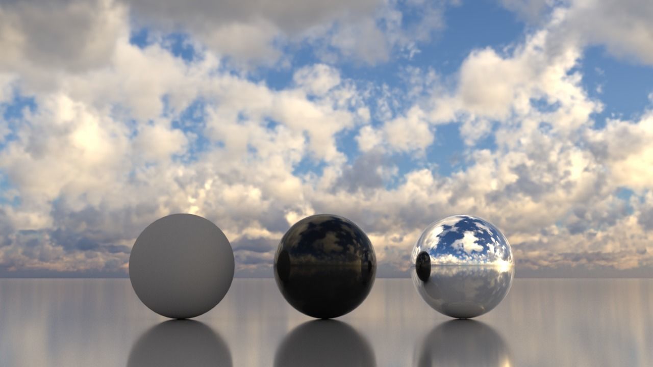 Skydome HDR - Cloudy Blue Sky 1 Texture_1