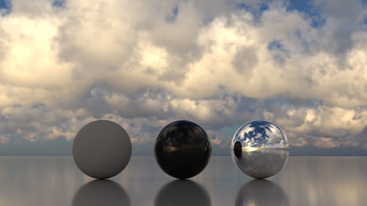 Skydome HDR - Cloudy Blue Sky 1 Texture_2