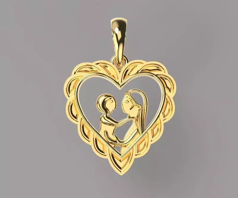 Model 207 Pendant 3D print model