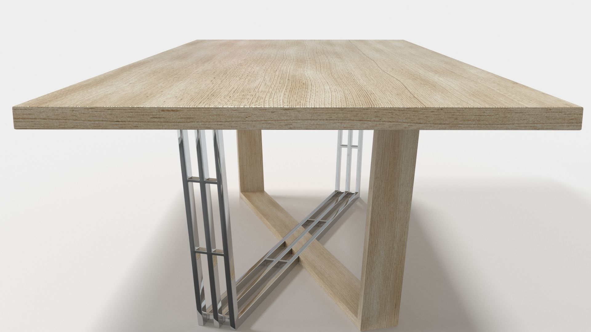 Laskasas Alison Dining Table 3D model_8