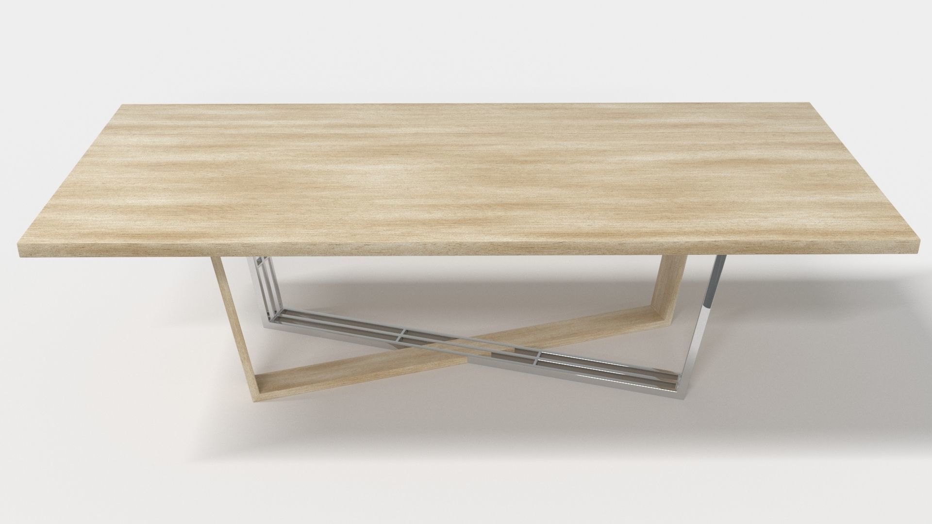 Laskasas Alison Dining Table 3D model_6