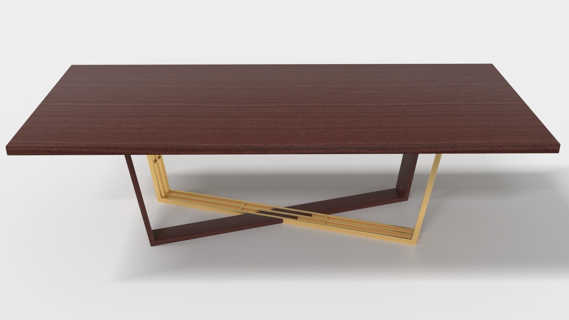 Laskasas Alison Dining Table 3D model_5