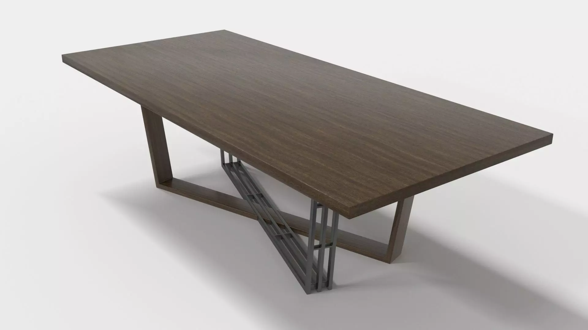 Laskasas Alison Dining Table 3D model_0