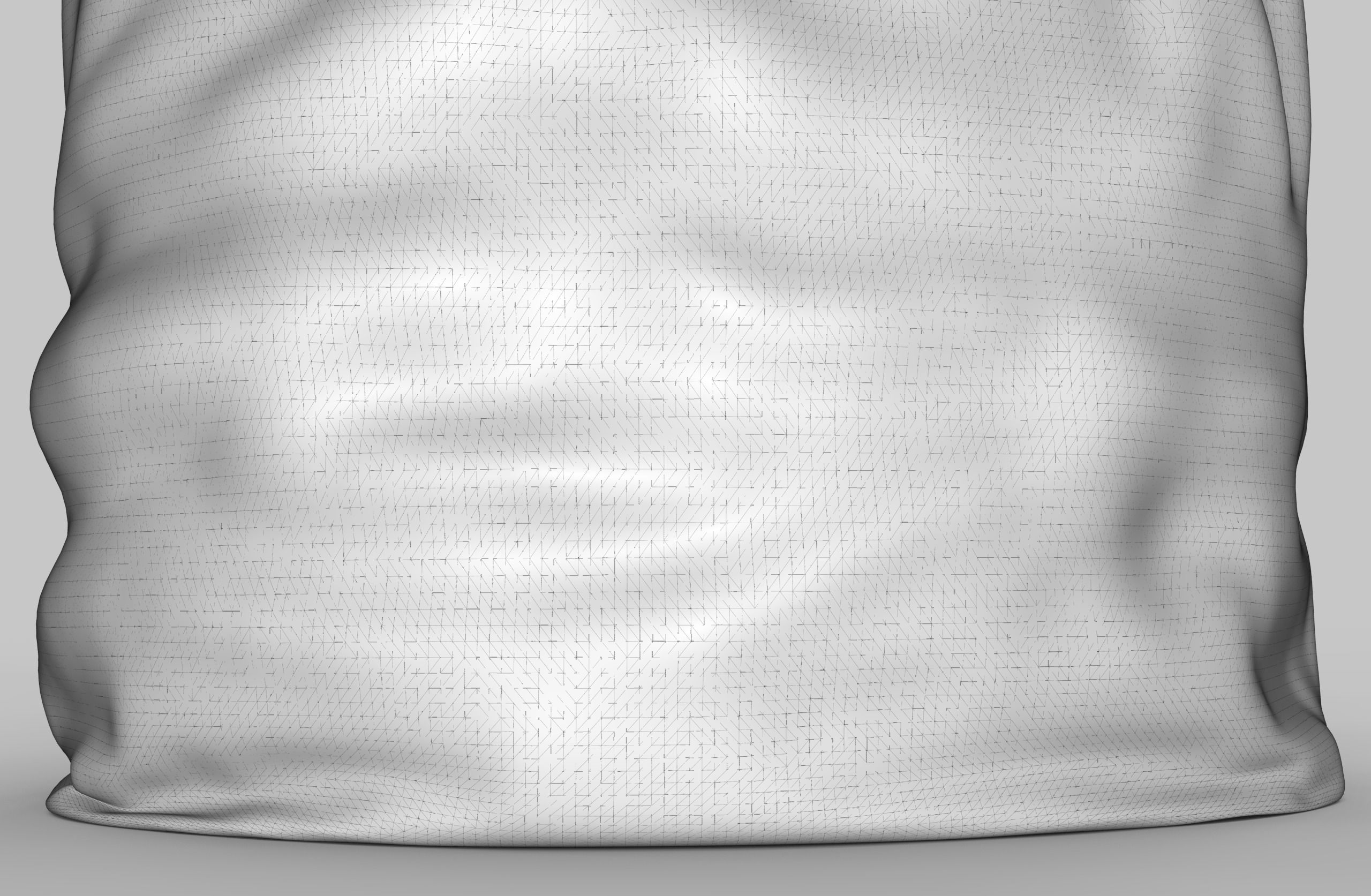 Plastic product bag 3D model_10