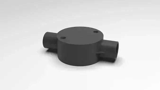 20mm-2-way-Junction-Box pipe fitting