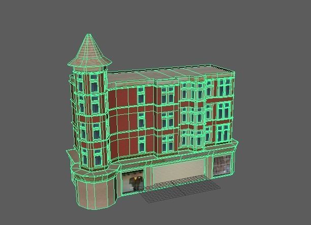 building big size low poly model Low-poly 3D model_1