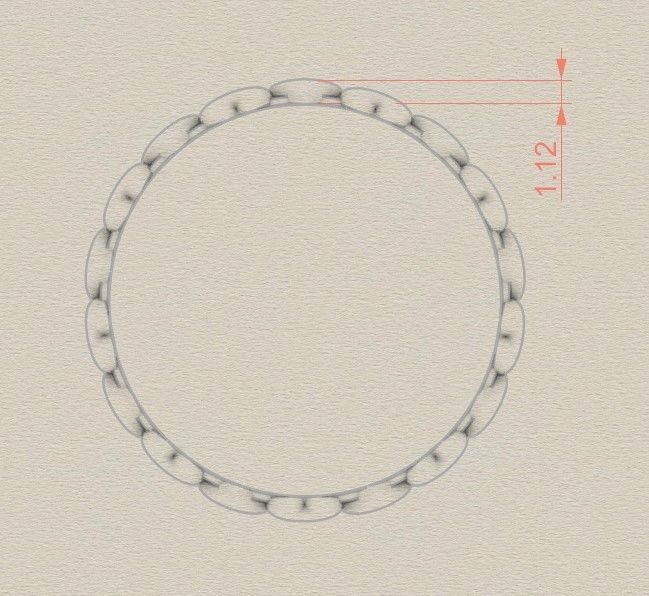 Model 158 Dished Heart Ring US Size 3D print model_7