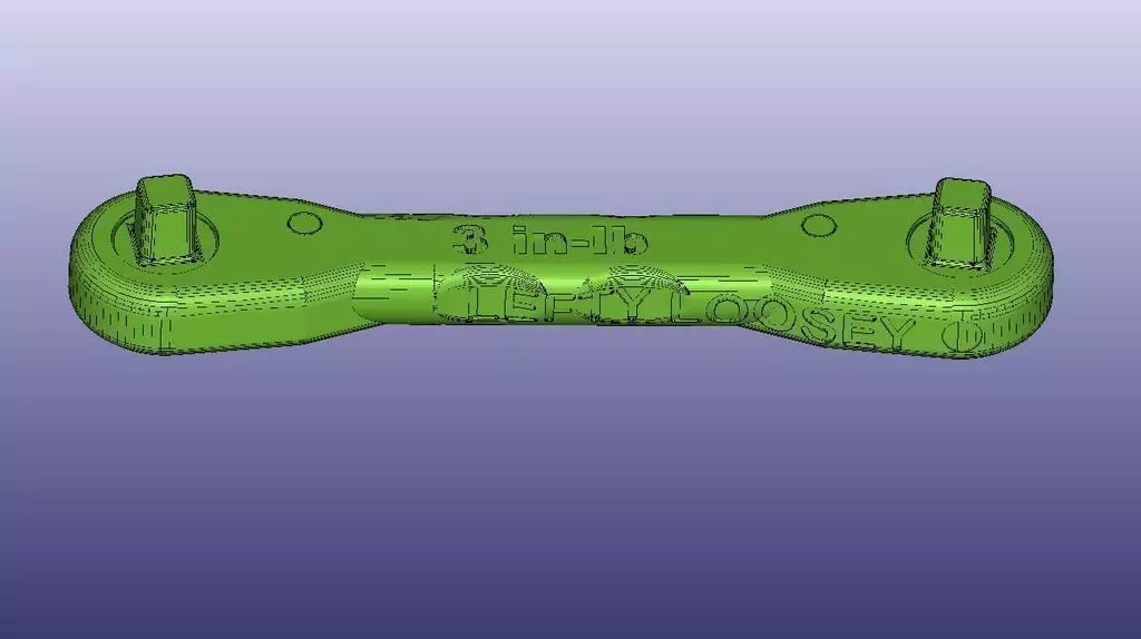 NASA Ratchet Wrench - Tighten And Loosen Free 3D print model