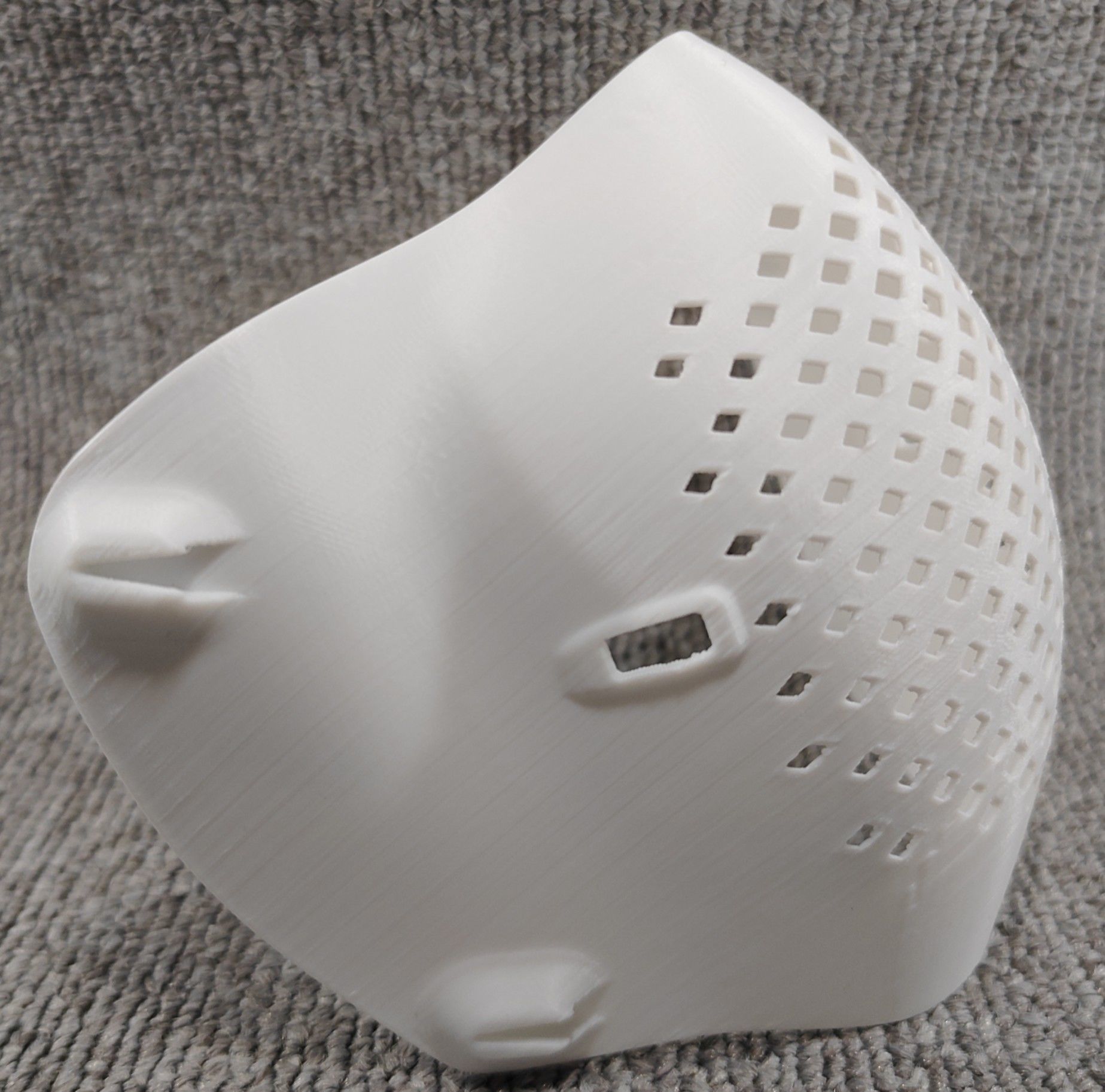 3D Face Mask 3D print model_2