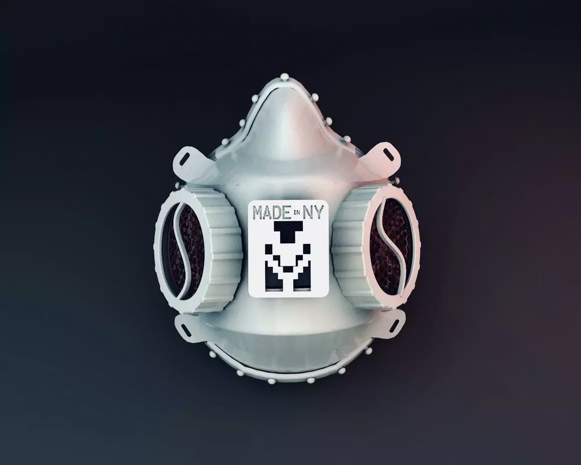 mask 1 gas 3D print model