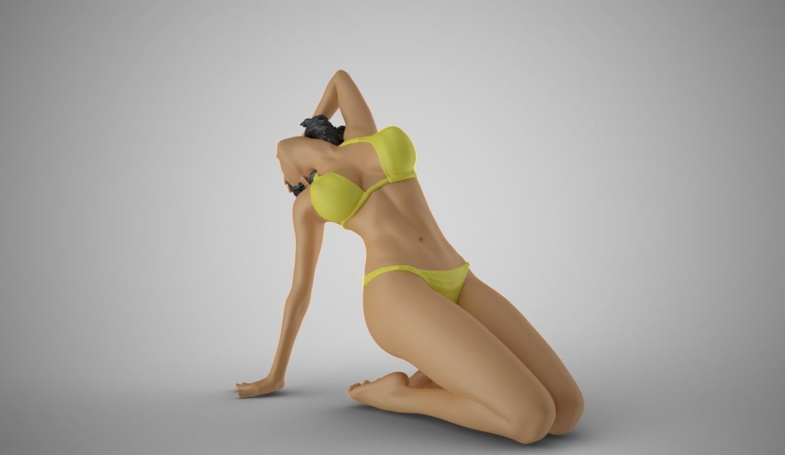 Bending Towards the Sun 3D print model_4