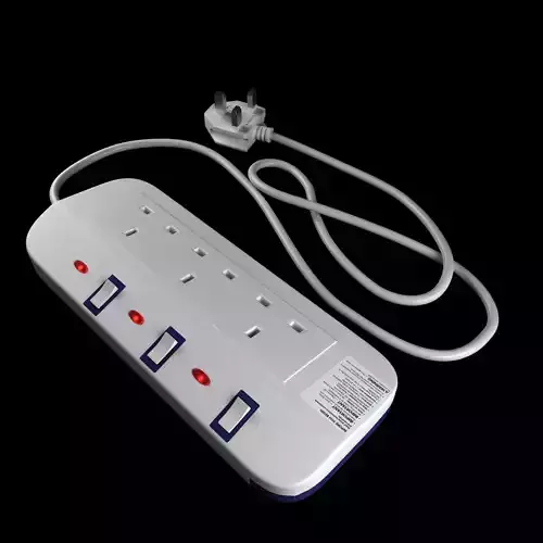 3d extension wire 3D model