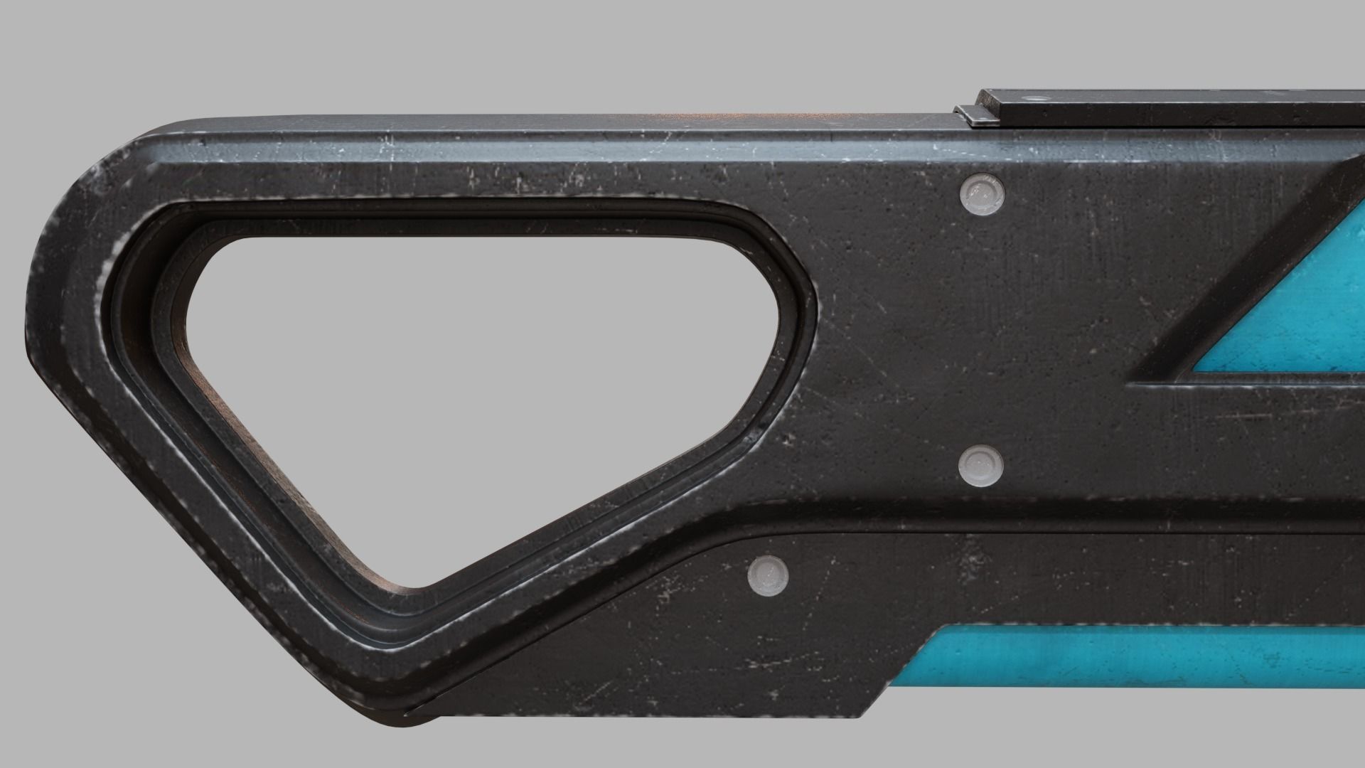 Futuristic Knife 3D model_5