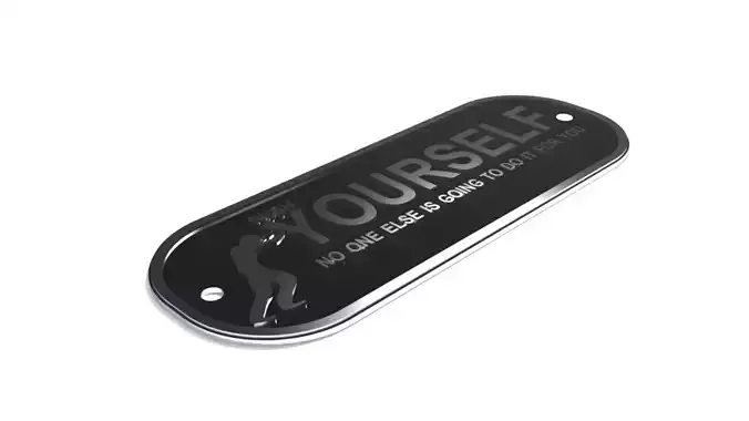 Push Yourself Pendent 3D print model