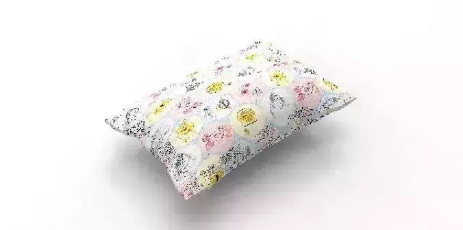 lumber pillow 3d model