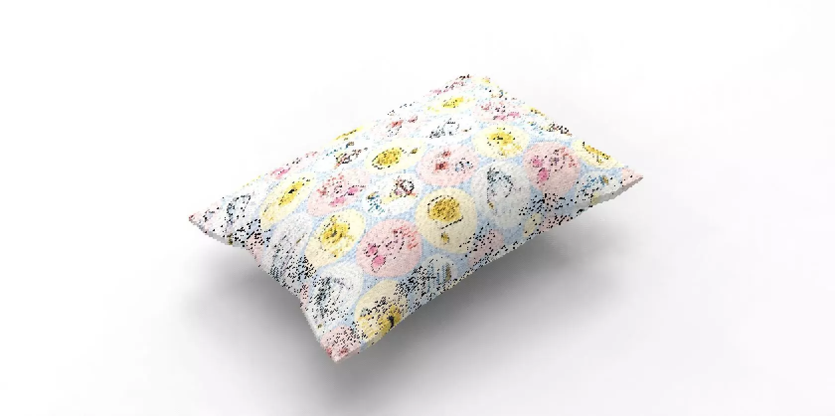 lumber pillow 3d model 3D model_0